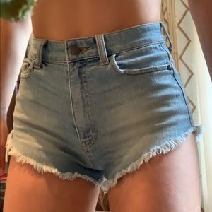Sun & Shadow Blue Jean Shorts